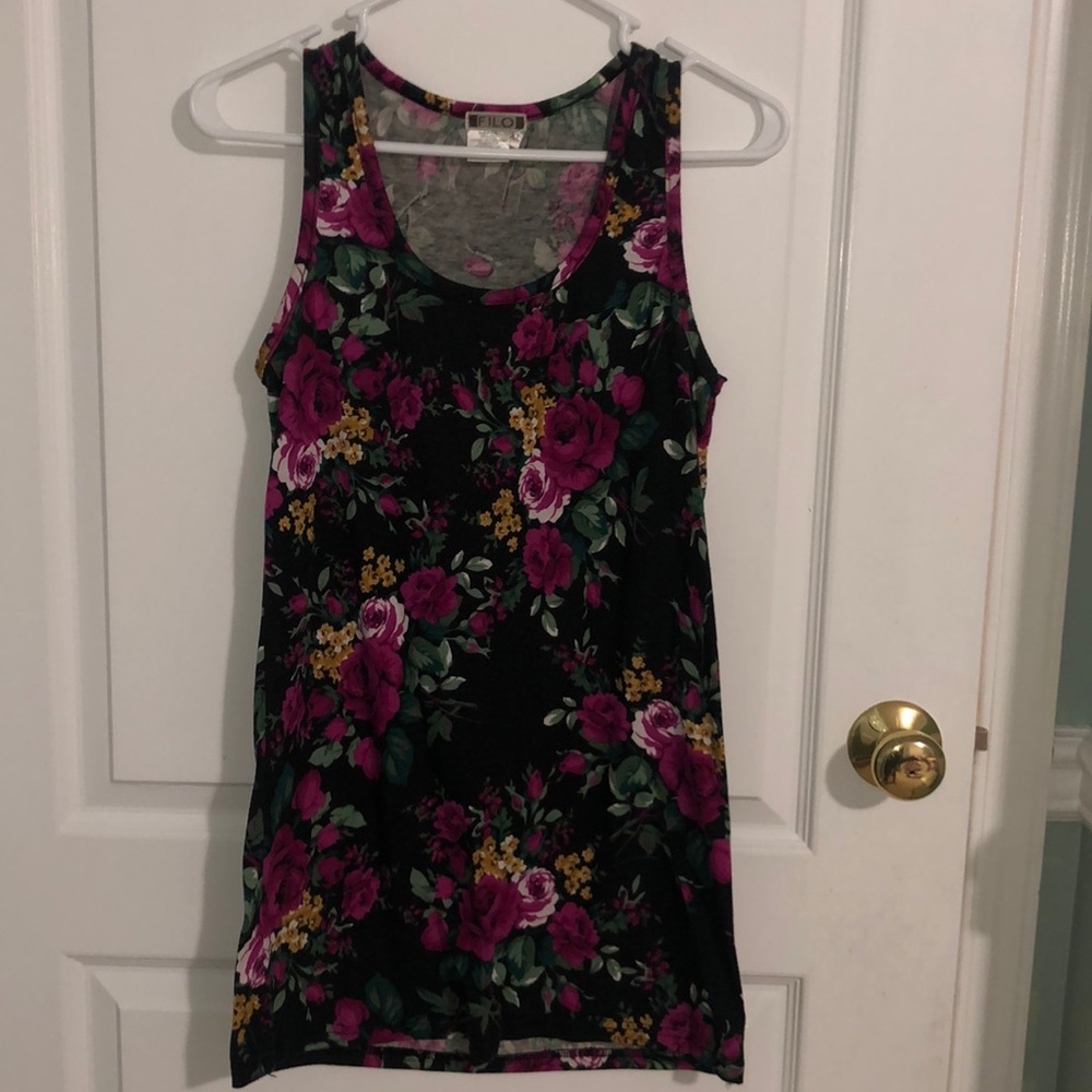 Floral body con dress! Great for fall
